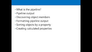 Windows PowerShell Part 2 (Beginners to Professionals), Pipeline, Sorting, Grouping, calculations