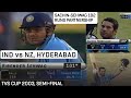 Sehwag and Sachin hit century together!