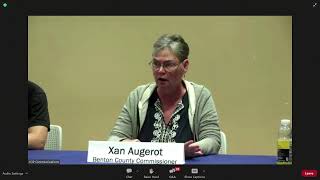 Benton County Community Safety Forum: Improving Accountability and Emergency Response