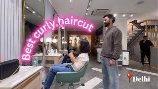 The Best curly haircut I got| Kshipra Vats