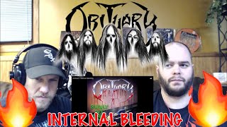 OBITUARY - INTERNAL BLEEDING 🔥🔥🤘🤘review/reaction