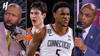 Chuck & the Crew React to Illinois vs UConn Highlights 🔥 2026 March Madness