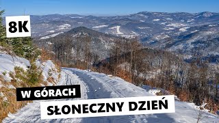 Piękny, słoneczny dzień w polskich górach [8K]