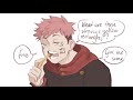 jujutsu kaisen you d try this too comic dub