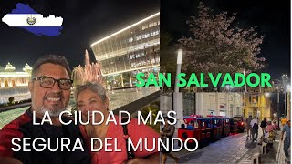 SAN SALVADOR - ASI ES CAMINAR POR LA CAPITAL MAS SEGURA DEL MUNDO