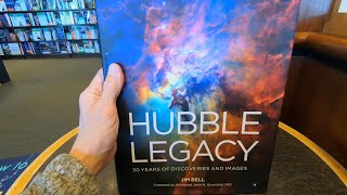 HUBBLE LEGACY 30 YEARS OF DISCOVERIES AND IMAGES SPACE BOOK CLOSE UP AND INSIDE LOOK