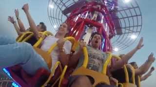 Rheinkirmes 2015 - Hangover Freefall Tower - 85m #GoPro