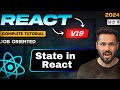 React js 19 tutorial in Hindi #15 State in react JS