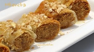 Mhencha avec feuilles de pastilla maison-محنشة/Mhencha with homemade fillo dough