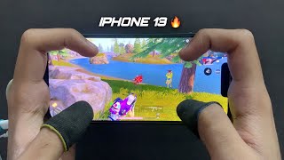 iPhone 13 in 2025 HANDCAM 🔥/ PUBG Gaming Test 😍 LIVIK GAMEPLAY!