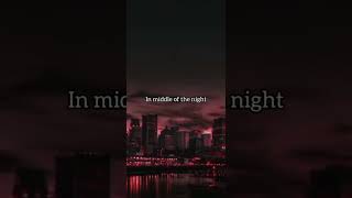 Middle of the night song lyrics | Elley Duhe #English songs #shorts