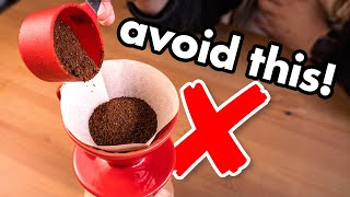 3 Pour Over Mistakes EVERY Beginner Makes...And How To Fix Them!