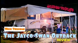 JAYCO SWAN OUTBACK WALK THROUGH | INTERIOR INSIGHTS | EXTERIOR OVERVIEW