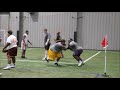 clarkston 2021 dt og kevarr ellis highlights from rising stars scouting workout