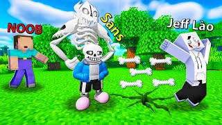 NẾU SLENDERMAN SỞ HỮU SỨC MẠNH CỦA SANS ĐÁNH BẠI JEFF TRONG MINECRAFT | Thử Thách SlenderMan