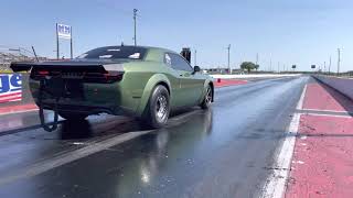 New Dodge Hellcat Redeye World Record 8.42@164.95