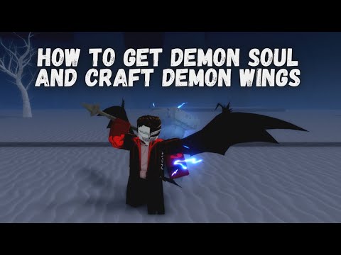How To Get Demon Soul And Craft Demon Wings In Anime Story (Roblox)