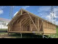 montage gros oeuvre magic roof 43m2 moudong jarry guadeloupe