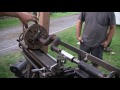 1890 s lathe running off hit and miss engine