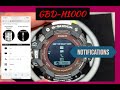 G-Shock GBD-H1000 NOTIFICATIONS - Set Up, Review, Look, How they Work - Heart Monitor Smart Watch