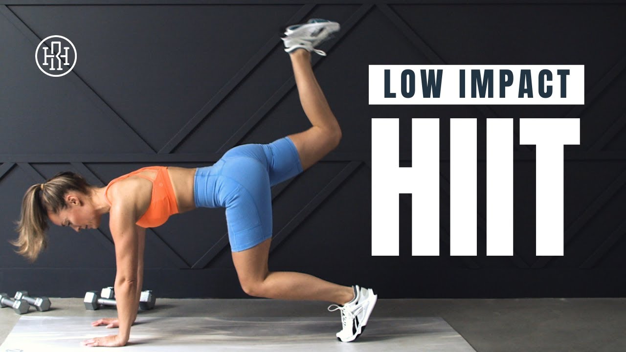 Intense LOW IMPACT HIIT // Total Body No Jumping Workout - YouTube