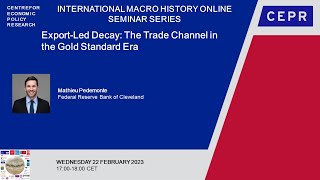 Export-Led Decay: The Trade Channel in the Gold Standard Era