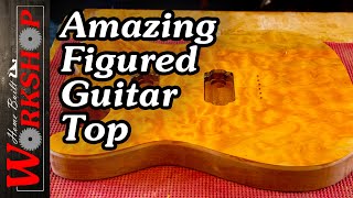 How to make a Quilted Maple Guitar Top (with minimal tools)