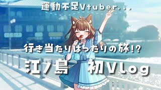 【Vlog】はじめてのぼっち江ノ島旅！【実写/新人Vtuber】