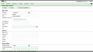 Taxfiler Tutorial Creating a partnership client