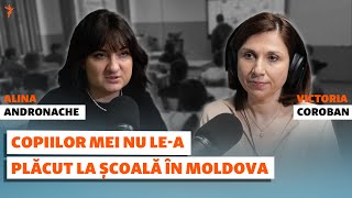 S4 E1: Alina Andronache: Copiilor mei niciodată nu le-a plăcut să meargă la școală în Moldova