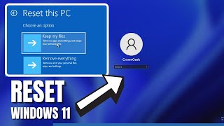 How to Factory Reset Windows 11 Without Password from Lock Screen