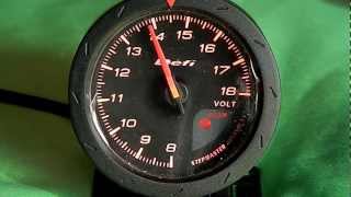 Defi Advance CR - Voltmeter Gauge