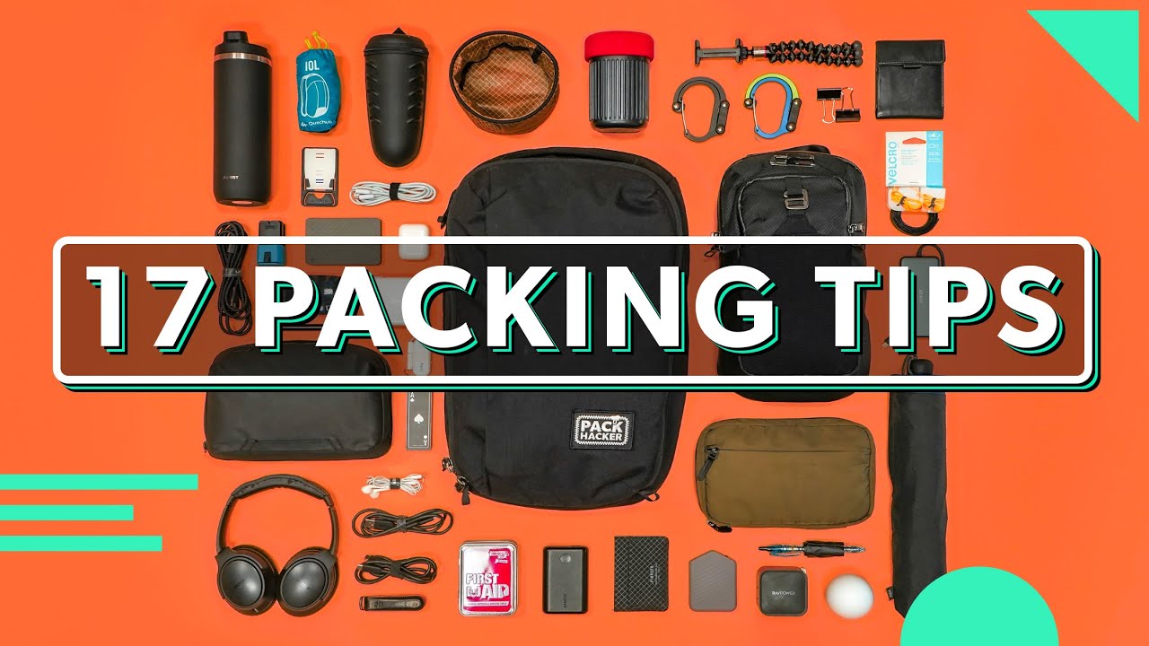 17 Minimalist Packing Tips For Weekend Trips & Everyday Carry | How To ...