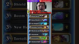 Mini Set Cube Mech Warrior Deck List ► Hearthstone Standard: Perils in Paradise 30.4