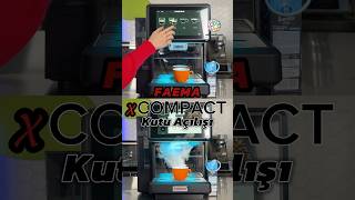 Faema X Compact için kutu açılışı yaptık.✨🤩 #faema #faemaxcompact #coffee #espressomachine