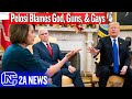 Nanci Pelosi Blames God, Guns, & Gays On Trump Victory