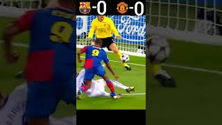 FC Barcelona VS Man United 2009 UEFA Champions League Final Highlights #youtube #shorts #football