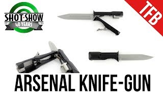 [SHOT 2018] One Badass Knife-Gun: The Arsenal RS-1 (And a Briefcase Gun!)