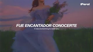 Taylor Swift - Enchanted (Taylor's Version) (Español + Lyrics)