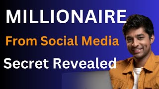 How @financewithsharan  Become Millionaire in 1 year From Social Media  ( Genius Strategy) 1% Club