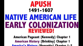 American Pageant Chapter 1 APUSH Review (Period 1)