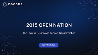 Open Nation 2015 NYPD: The Logic of Reform and Service Transformation