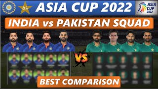 Asia Cup 2022 India vs Pakistan  Head-to-Head Best Comparison | Rohit Sharma Virat Kohli Babar Azam