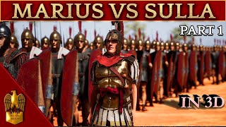 The Rise of Gaius Marius (3D Animated CINEMATIC Documentary) 133-109 BC | Marius VS Sulla - Part 1