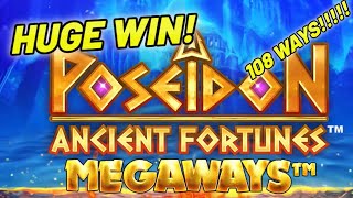 Ancient Fortunes Poseidon Megaways Slot Big Win JACKPOT HANDPAY!! (Biggest on YT)