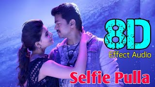 Selfie Pulla 8D | Kaththi | Vijay | Samantha Ruth Prabhu | Anirudh| Madhan Karky |Nice Worlds