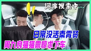 日常沒活秦霄賢，周九良貓貓震驚扒車門：放我下車！老秦放心飛，貓貓不跟隨。【德雲斗笑社S2】