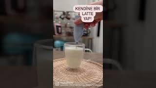 Kahveni Keyifli hale getir sende! Yeni uzun videolarımız geliyor bizi takipte Kal #shorts #latte