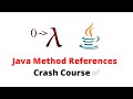 Method References in Java | Types of Method References | Crash Course ✅