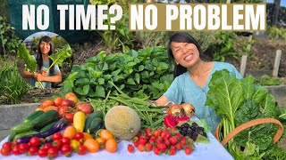 33 Vegetables You Plant Once & Harvest for Years!  (Effortless Gardening Part 1)🌱